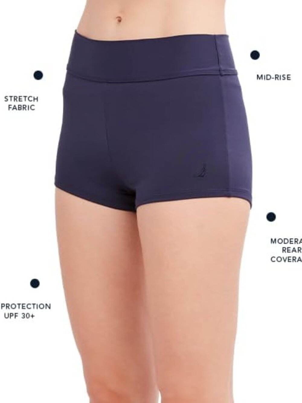 Nautica Medium Womens Boy Short - Picture 4 of 12